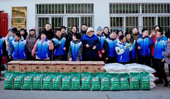 新春送暖，真情关怀！市残联到金雨点开展“双节”走访慰问残疾人活动！